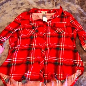 A red flannel.